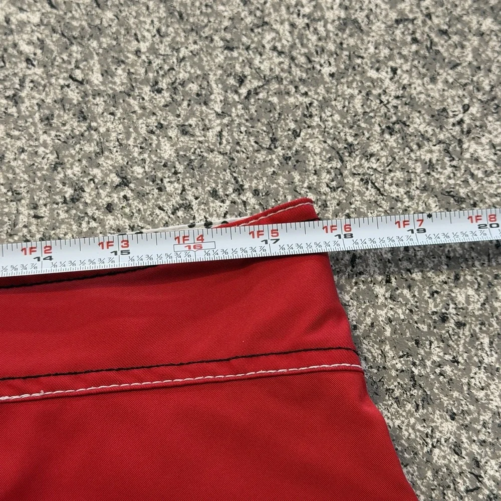 Body Glove Vapor Boardshorts Mens 34 Solid Red Swim Shorts Trunks